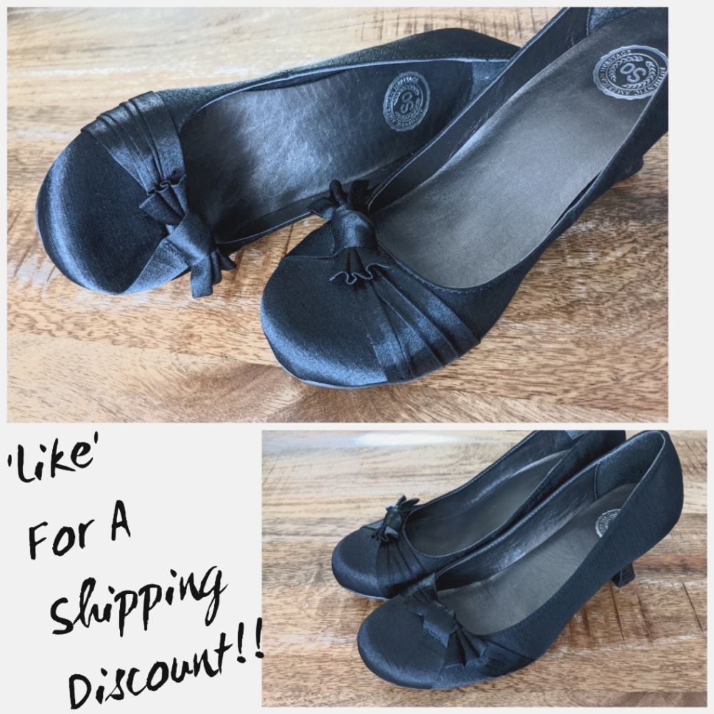 Black SO Shoes, size 7 1/2